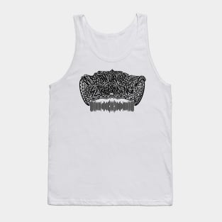 Meaningless Screaming black logo Tank Top